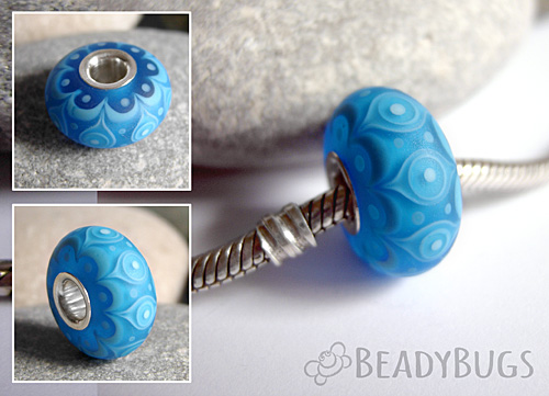 tumbled sea pattern bead