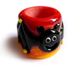 Bat dread bead